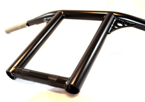 Bung King Adjustable Gusseted T-Bar Handlebar - Earlier Dyna Street Bob, Select Sportster & Road King, 2013 & Earlier Road Glide T-Bar Handlebar Bung King