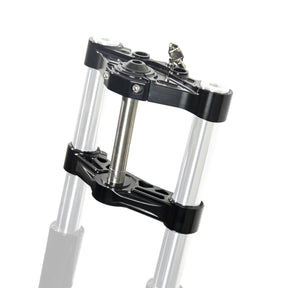 Kraus Motor Co. Wolf One Bagger Bottom Clamp - 15+ Road Glide Triple Trees Top Trees Kraus Motor Co.