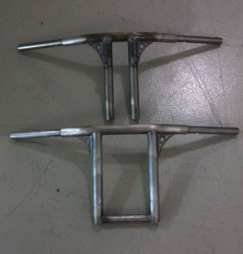 Bung King Adjustable Gusseted T-Bar Handlebar - Earlier Dyna Street Bob, Select Sportster & Road King, 2013 & Earlier Road Glide T-Bar Handlebar Bung King