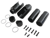 Fork Cover Kit Black Fxbr18 Up Fork Cover & Brace V Twin Mfg Default Title