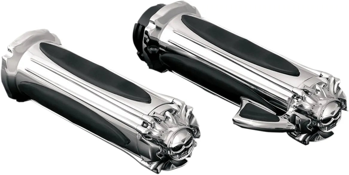 Kuryakyn Zombie Grips With Throttle Boss For Electronic Throttle Grips Kuryakyn