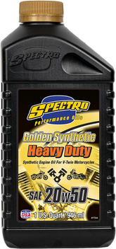.946 Ltr Spectro Hd Golden Synt. 20 W50 4-Stroke Engine Oil Spectro Oils Of America Default Title