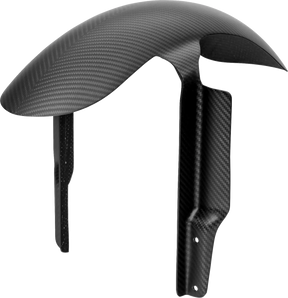 Front Fender, Carbon Matte - 17-22 Touring Front Fender Slyfox Performance