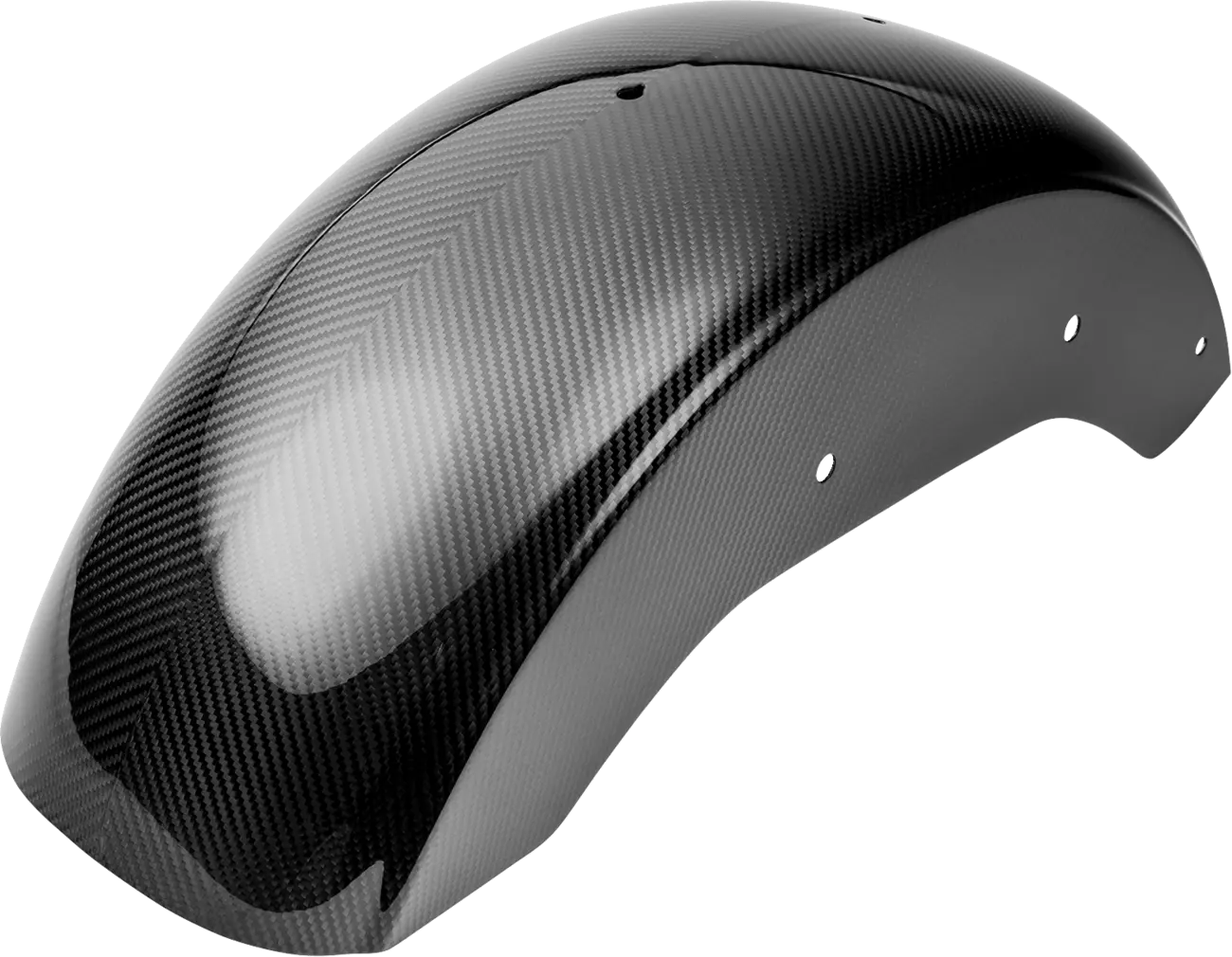 Rear Fender, Carbon Gloss - 18+ Softail Rear Fender Slyfox Performance