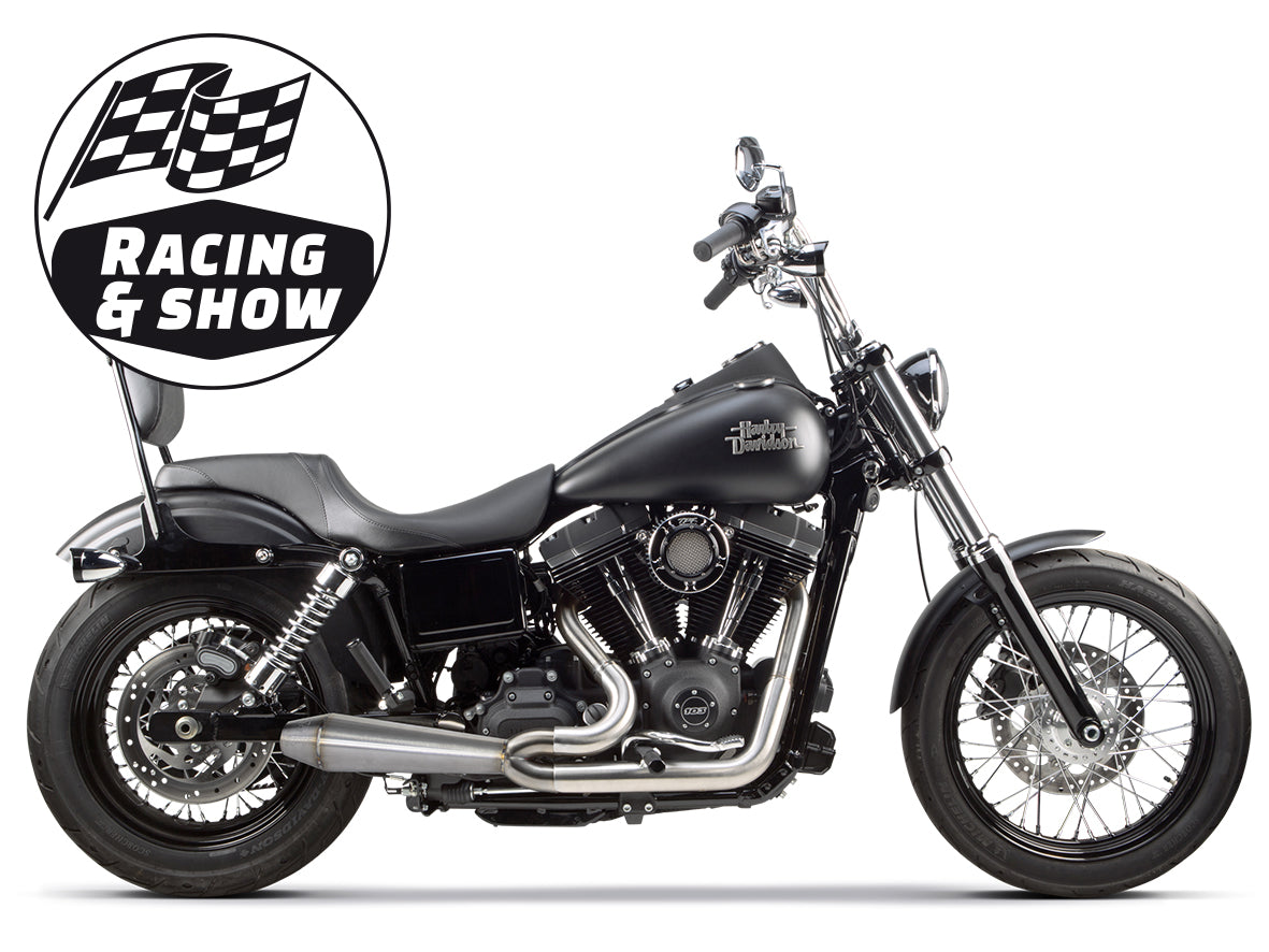 2Bros ST18-up 2-1 GEN 2 brushed inox Full Exhaust System Two Brothers Racing Stainless Steel 18+ Fatboy / Breakout / FXDR