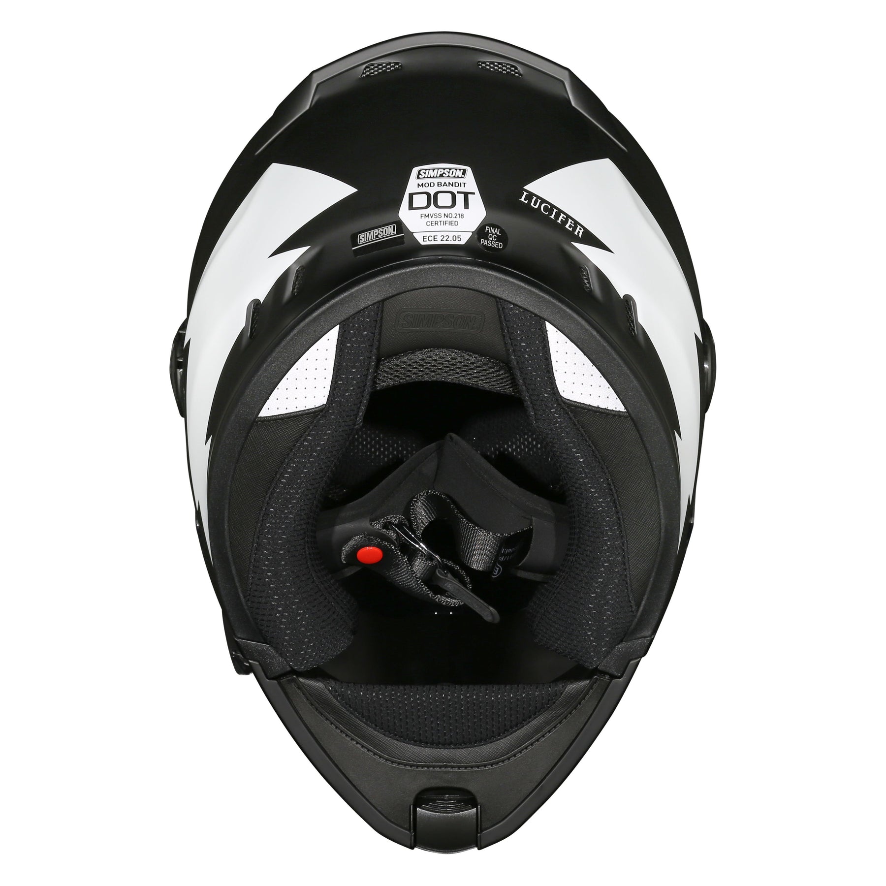 Simpson Helmets Darksome (Mod Bandit) Helmet, Hellfire Modular Helmet Simpson Helmets