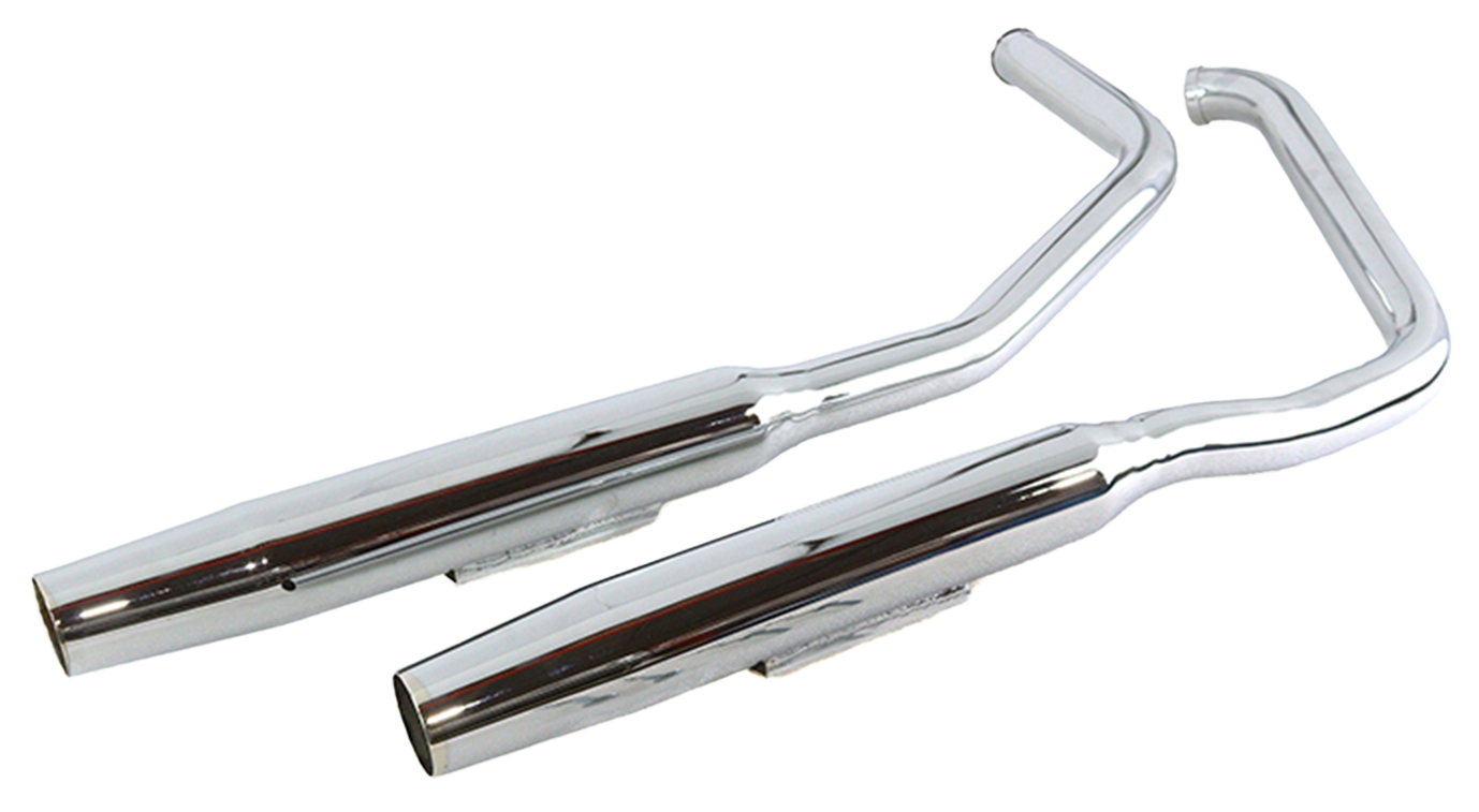 Tapered Drag Pipes Chrome Fxr84 94 Drag Pipe V Twin Mfg Default Title