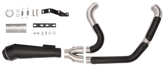 Bd Fighter Pro 2 1 Black Flh/T17 Up E5 2-1 Full Exhaust System Black Duck Parts Default Title