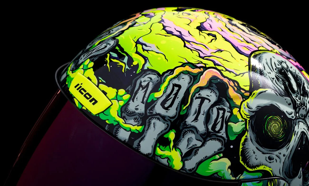 Airform Hippie Dippy Full Face Helmet Icon