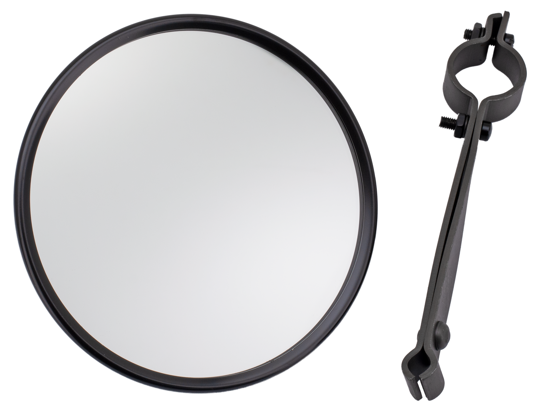 Early Style Mirror With 1" Bracket Bt34 Mirror & Component V Twin Mfg