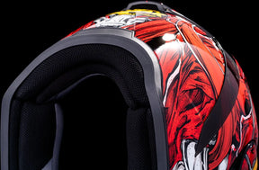 Airform Brozak, Red Full Face Helmet Icon