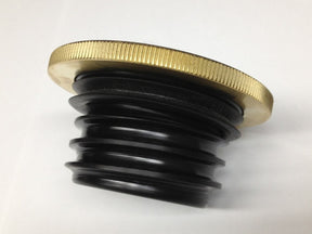 Brass Gas Cap, Right & Left Hand Thread - 86+ Harley Davidson Gas Cap Bung King