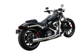 Thunderheader 1067 2-1 Exhaust, Chrome - 2012-2017 Softail 2-1 Full Exhaust System Thunderheader