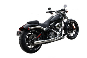 Thunderheader 1067 2-1 Exhaust, Chrome - 2012-2017 Softail 2-1 Full Exhaust System Thunderheader
