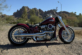 Thunderheader 1361X X-Series High Pipe Exhaust, Chrome - 2018-2025 Softail Breakout & Fat Boy 2-1 Full Exhaust System Thunderheader