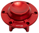 Vity's Decagon Gas Cap Red Flh/T24 Up Gas Cap Vity's Design Default Title