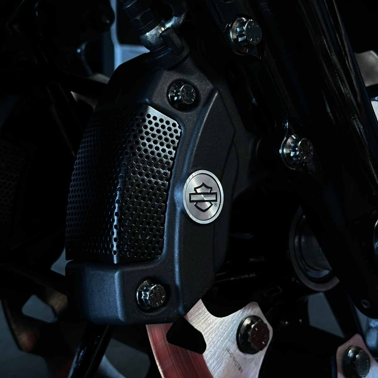 Bamco Motorsports ARP Caliper Pinch Bolt Kit - Touring 2006-2025+ with Factory Brembo Calipers (except CVO) Brake Caliper Bolt & Hardware Bamco Motorsports Black Chrome (Gloss Black) Single Caliper