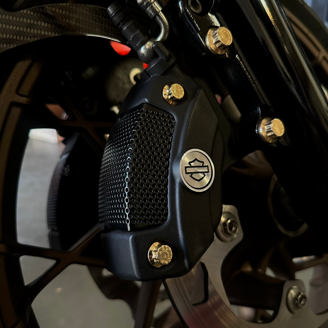 Bamco Motorsports ARP Caliper Pinch Bolt Kit - Touring 2006-2025+ with Factory Brembo Calipers (except CVO) Brake Caliper Bolt & Hardware Bamco Motorsports Gold Single Caliper