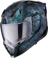 Ultraflite Opal Mandala, Blue Full Face Helmet Icon