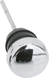 Gzp Chrome Oil Tank Plug W/ 4 5/8" Dipst Dipstick Zodiac Default Title