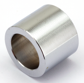 Wheel Axle Spacer Short Chrome 25mm Swingarm Pivot Shaft & Hardware Zodiac Default Title