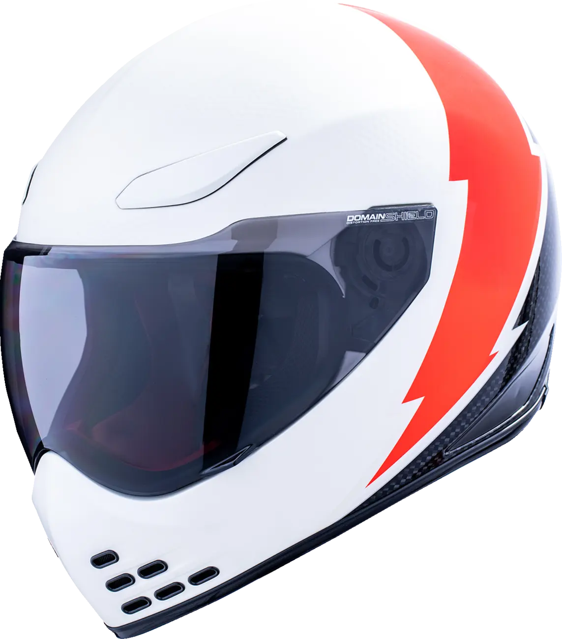 Domain Slabtown, White Full Face Helmet Icon