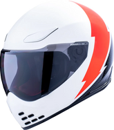 Domain Slabtown, White Full Face Helmet Icon