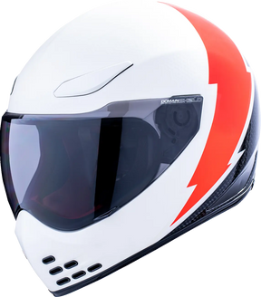 Domain Slabtown, White Full Face Helmet Icon