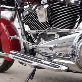 Speedliner Heel/Toe Foot Control Kit, Chrome - Touring Foot Control Kit Arlen Ness