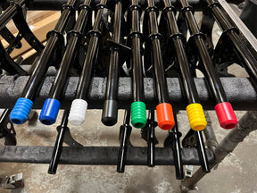 Bung King Replacement Delrin Crash Bar Slider End, Royal Blue Crash Slider Bung King