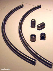 Bung King Curved Fender Strut Kit, 10" Radius Fender Strut & Strut Cover Bung King