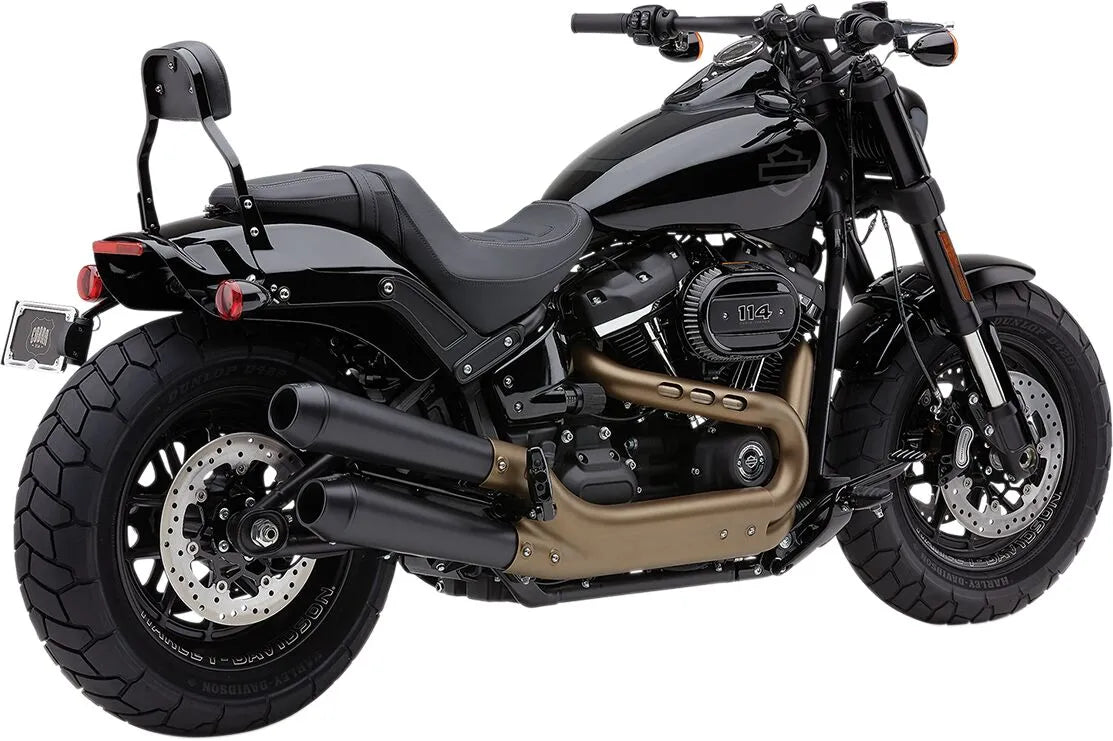 El Diablo Slip-On - 18+ Softail Fat Bob Slip-On Exhaust Cobra