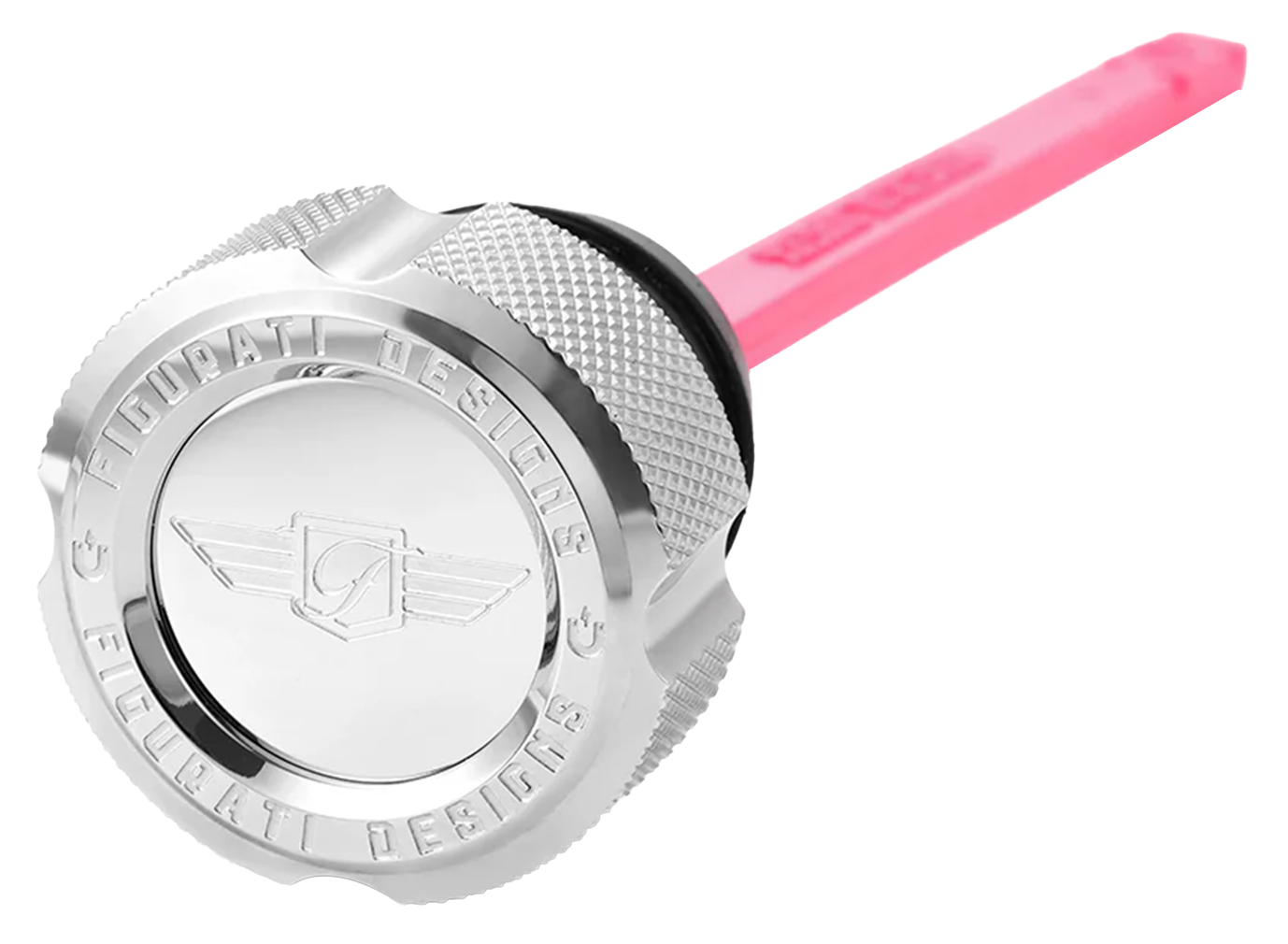 Dipstick S/S Knurled Silver Flh/T99 06 Dipstick Figurati Designs Default Title
