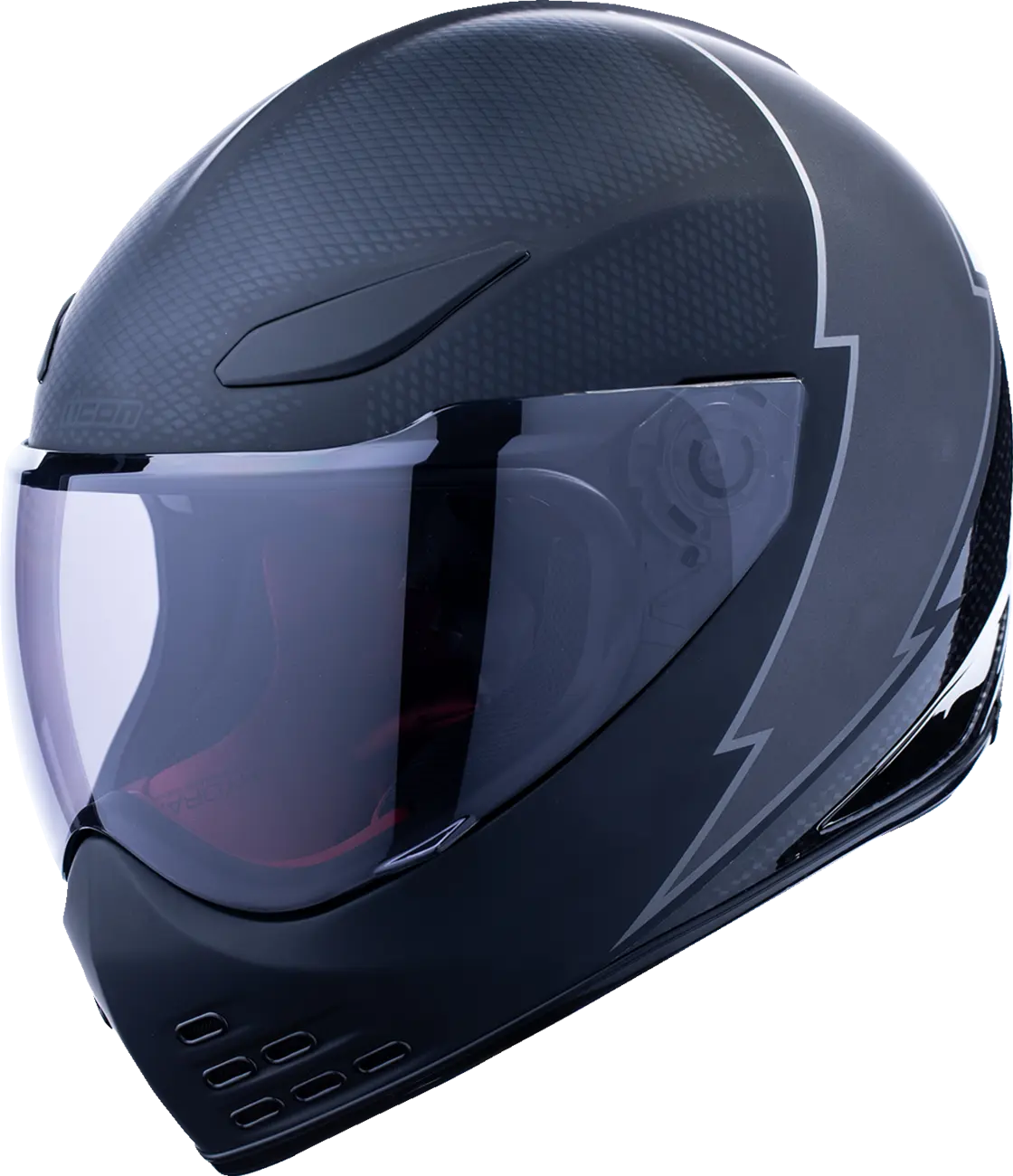 Domain Slabtown, Black Full Face Helmet Icon