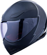 Domain Slabtown, Black Full Face Helmet Icon