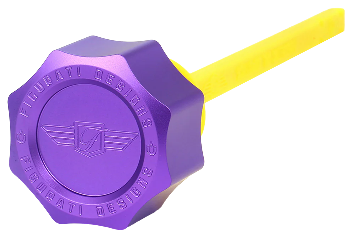 Dipstick Alu Curved Purple Flh/T17 Up Dipstick Figurati Designs Default Title