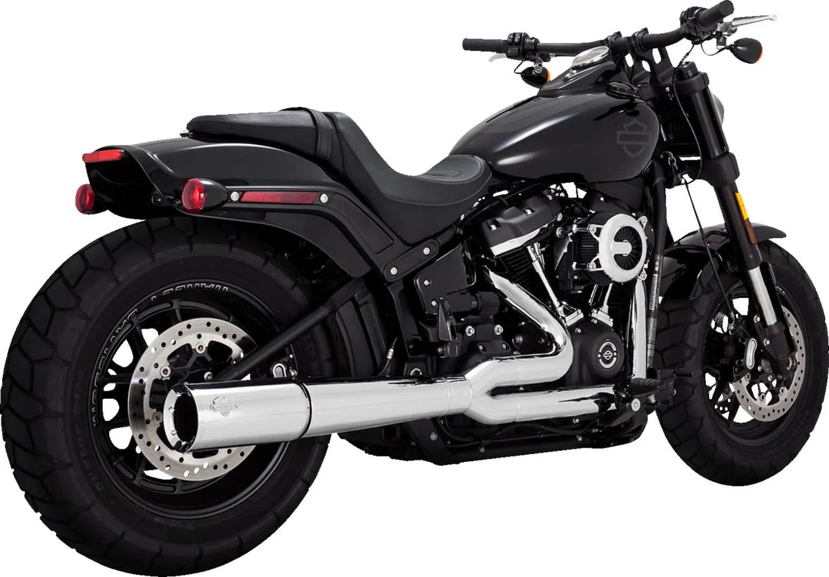 Pro Pipe 2:1 Exhaust System - 18+ Softail Full Exhaust System Vance & Hines Chrome