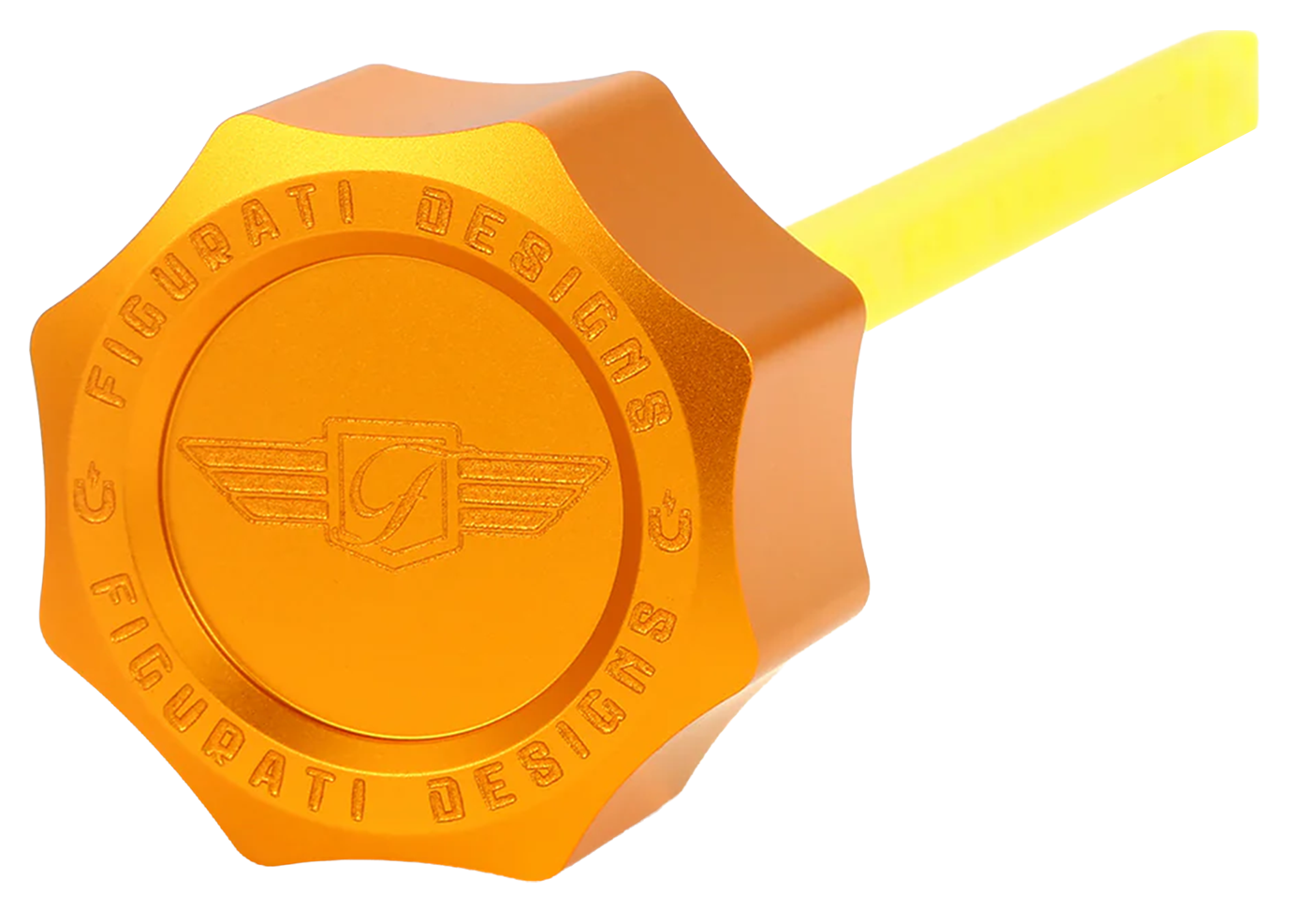 Dipstick Alu Curved Gold Tc07 17 Oil Dipstick Figurati Designs Default Title