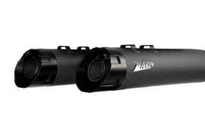 Zard Touring Slip Ons E5+, Black - 25+ Touring Slip-Ons Exhaust Zard