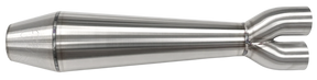 2Bros ST18-up 2-1 GEN 2 brushed inox Full Exhaust System Two Brothers Racing Stainless Steel 18+ Sport Glide / Heritage / ST