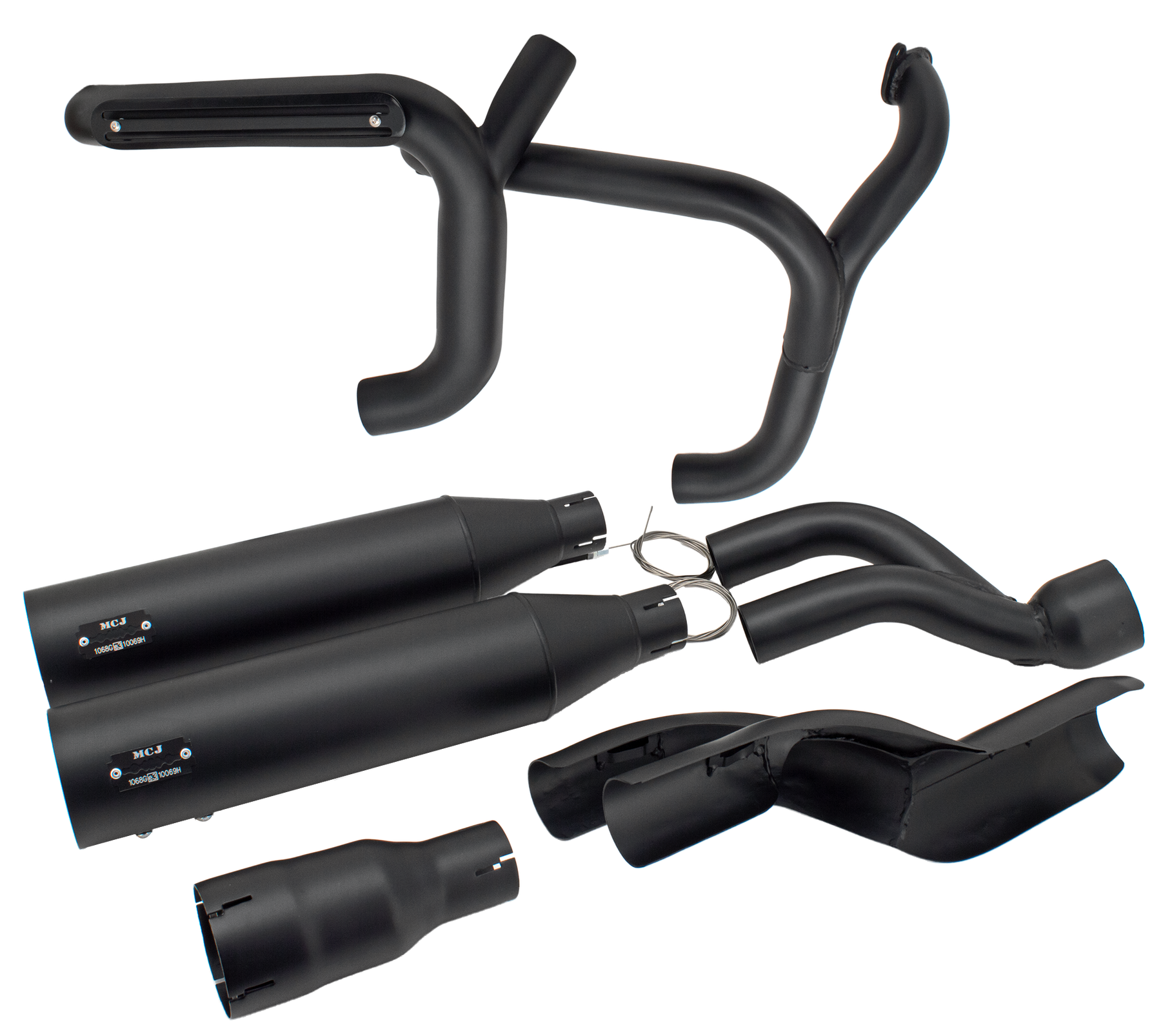 Mcj 2 2 975 Rh25 Up Black 2-2 Full Exhaust System Mcj Default Title