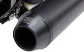El Diablo 2:1 Exhaust System - 06+ Dyna Full Exhaust System Cobra Black 12-17 FXD (except FLD with floorboards)