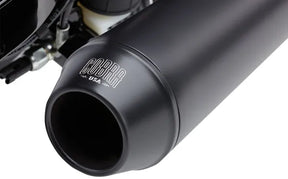 El Diablo 2:1 Exhaust System - 06+ Dyna Full Exhaust System Cobra Black 12-17 FXD (except FLD with floorboards)