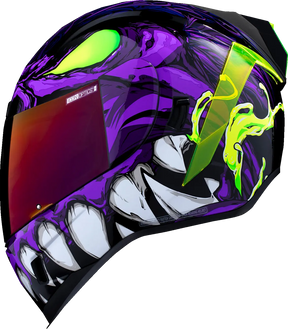 Airform Manik'RR, Purple Full Face Helmet Icon