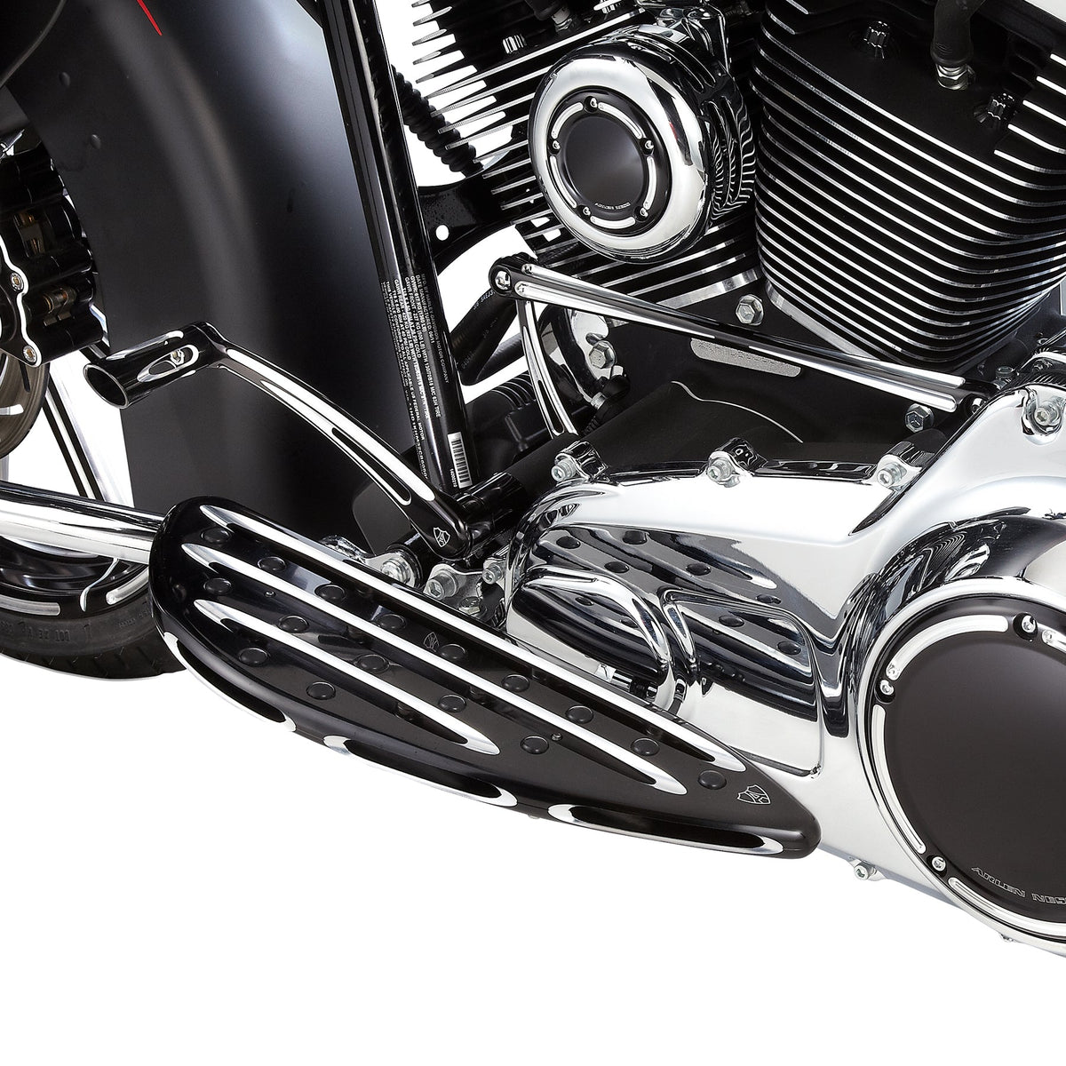 Deep Cut® Solo Foot Control Kit, Black - Touring Foot Control Kit Arlen Ness