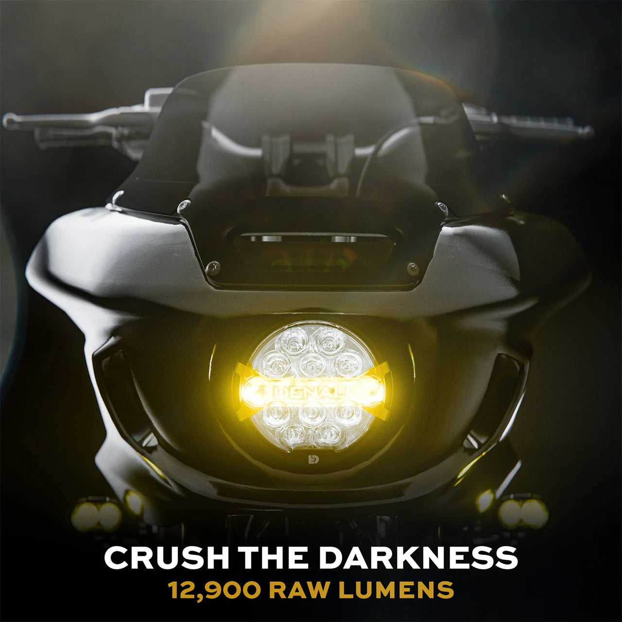 Kraus Motor Co. EOS Light Kit With Denali Lighting - 25+ Low Rider ST Headlight Kraus Motor Co.