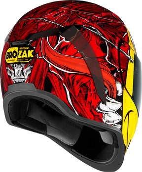 Airform Brozak, Red Full Face Helmet Icon