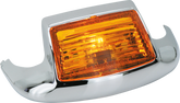 Gzp Chrome Abs Fender Tip Front Amber Le Fender Lights & Ornaments Zodiac Default Title