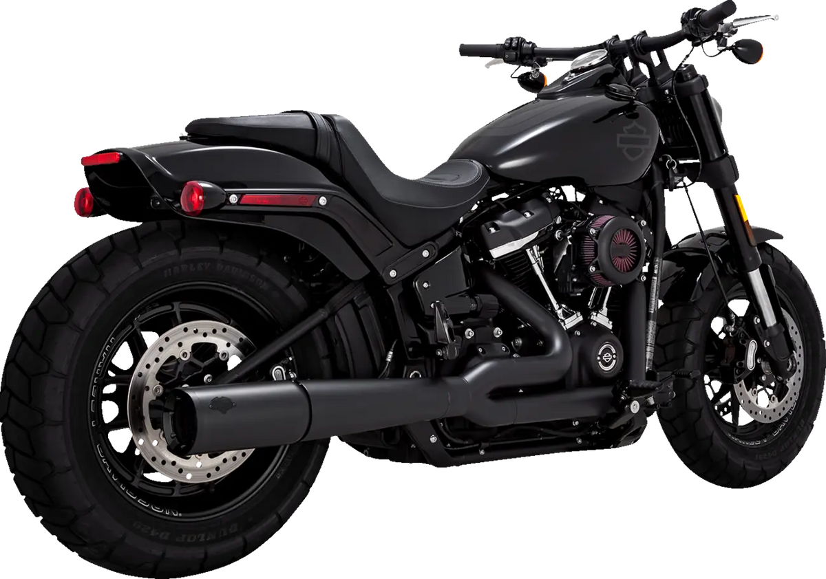 Pro Pipe 2:1 Exhaust System - 18+ Softail Full Exhaust System Vance & Hines Black
