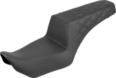 Saddlemen Seat Stepup, Rear Lattice Stitch - Nightster RH 975 Seat Saddlemen